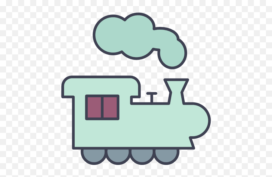 Train Vector Icons Free Download In Svg Png Format - Horizontal,Railcar Icon