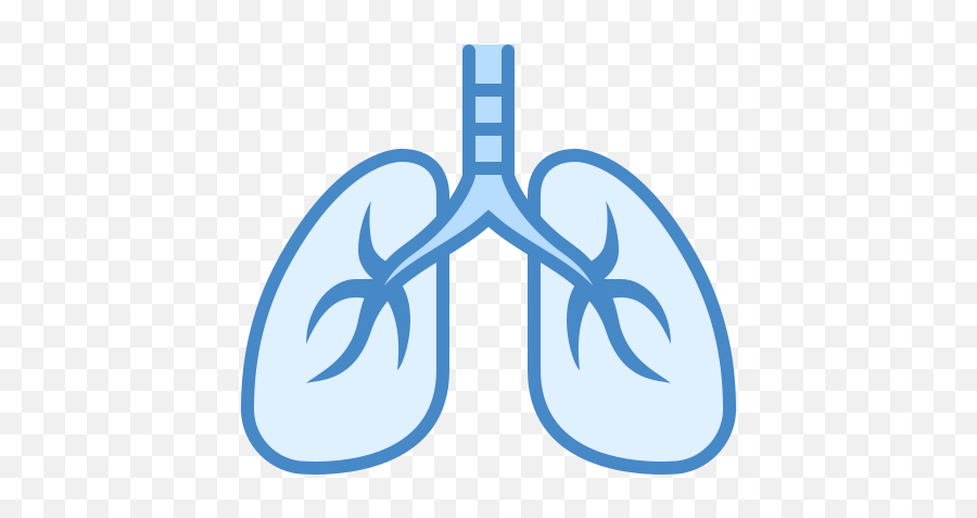Lungs Icon In Blue Ui Style - Lungs Icon Png,Lungs Icon