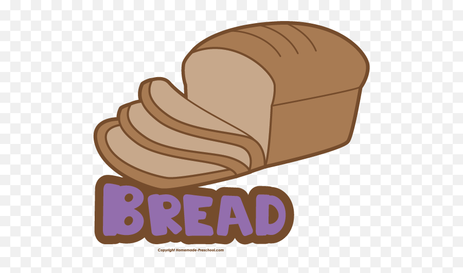 Download Hd Clip Art Freeuse Bread - Cartoon Bread Png,Bread Clipart Png