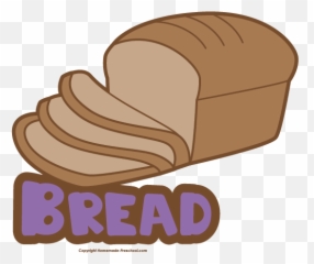 Download Hd Clip Art Freeuse Bread - Cartoon Bread Png,Bread Clipart Png