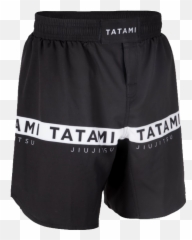 Tatami Original Grapple Fit Shorts - Black TJJS Rugby png
