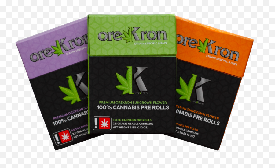 Pre - Rolls U2013 Orekron U2013 Oregon Recreational Cannabis And Extracts Language Png,Cannabis Flower Icon