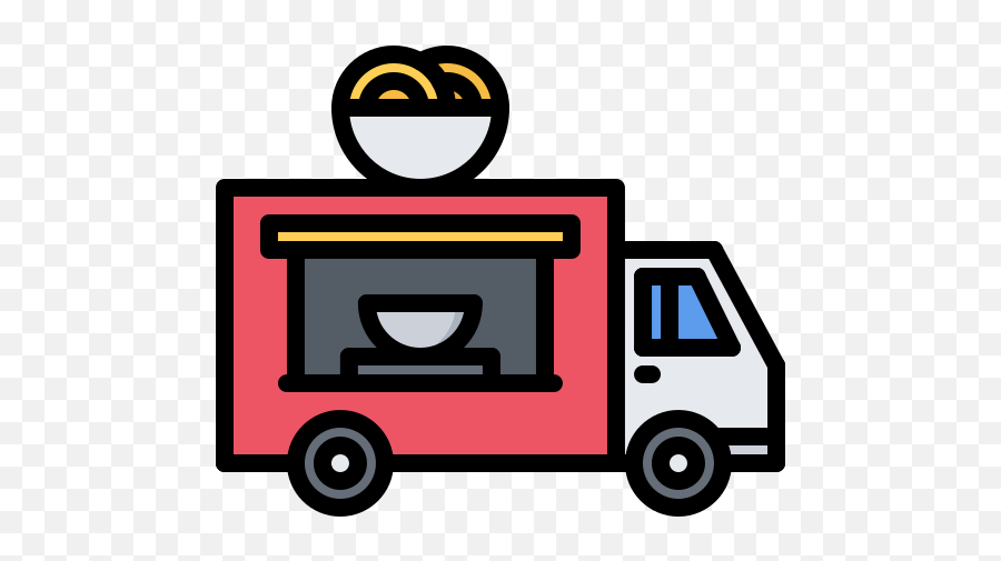 Food Truck Free Vector Icons Designed By Nikita Golubev - Food Truck Png,Foodtruck Icon