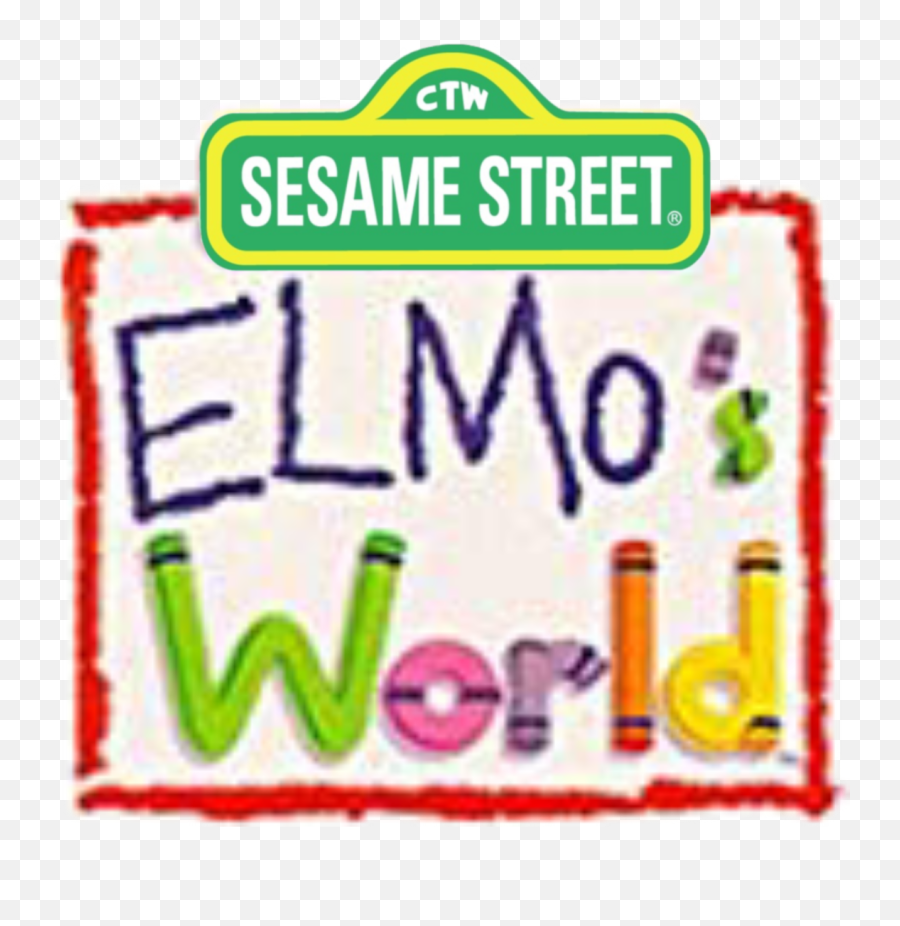 Sesame Street Elmou0027s World Httpswwwamazoncomelmos - World Background Png,Elmo Transparent