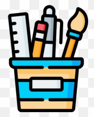 50 Premium Vector Icons Of Stationery Designed By Freepik In - Utiles Escolares Icono Png,Icon Pencil Case