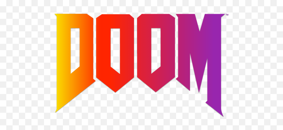 Png Background - Doom Black And White,Doom Logo Transparent