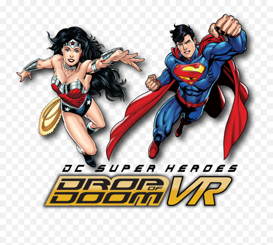 Drop Of Doom To Feature Dc Super Heroes - Dc Super Heroes Drop Of Doom Vr Png,Lexcorp Logo