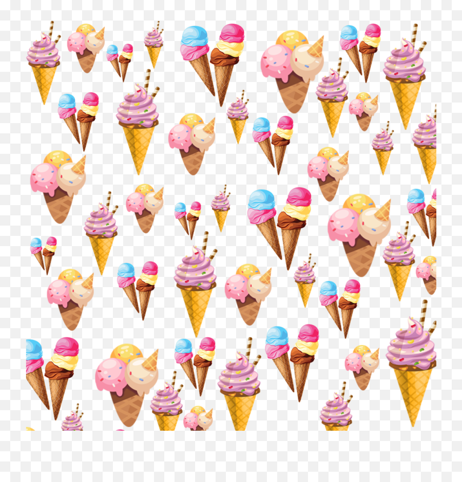 Icecream Background Cool Summer Pattern Sweets - Ice Ice Cream Background Png,Ice Cream Transparent