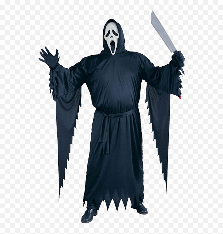 Scream Ghostface Costume Plus Size - Scream Costume Png,Ghostface Png