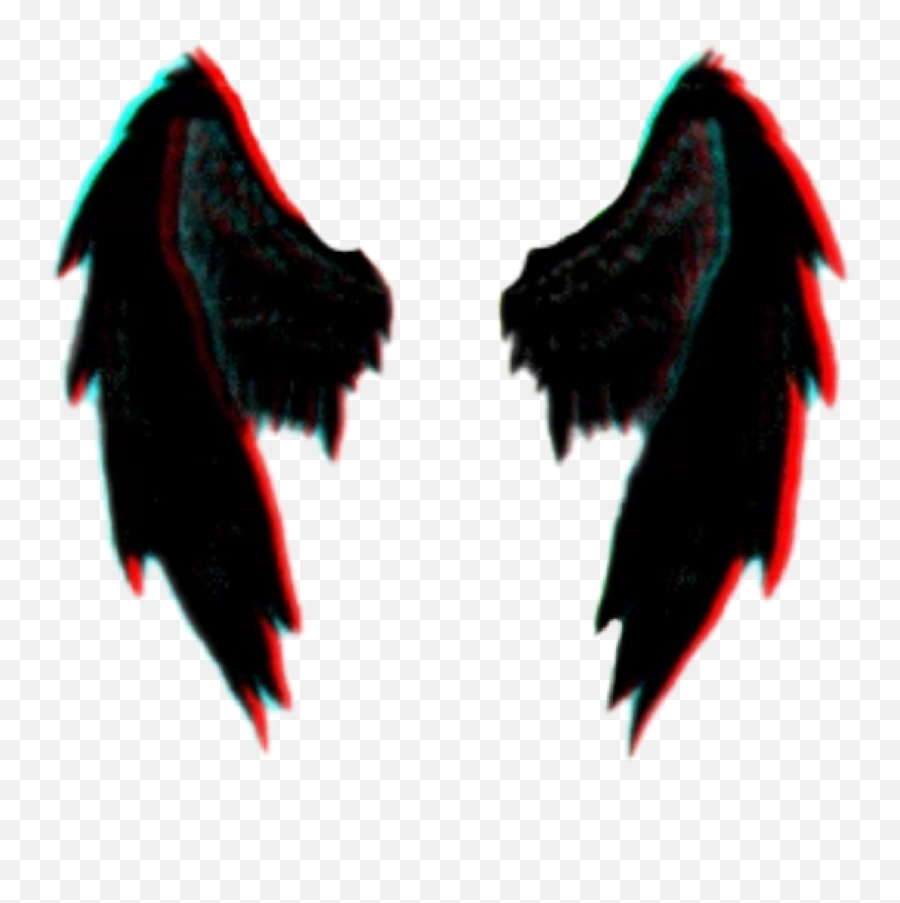 Black Red Wings Demon Demonwings - Transparent Devil Wings Png,Demon Wings Png