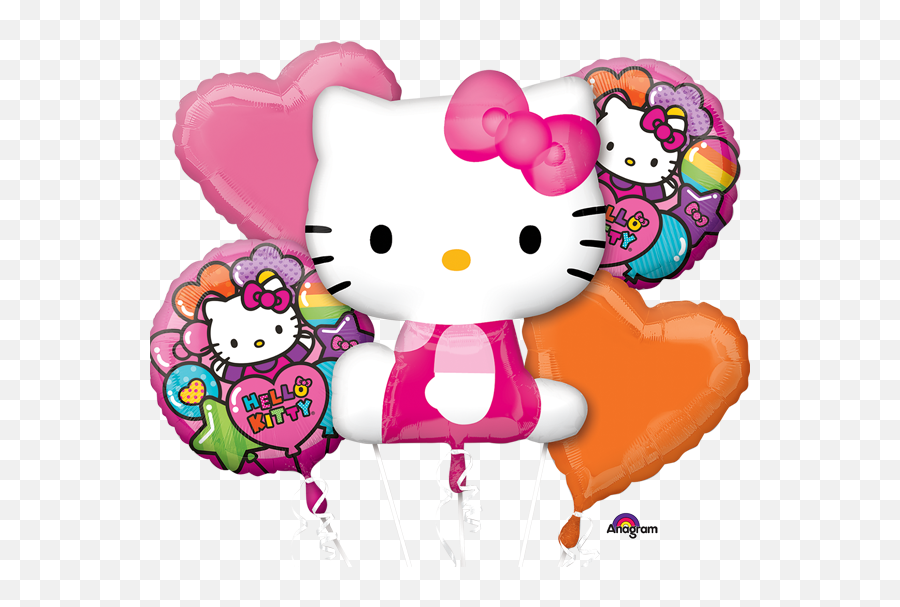 Hello Kitty With Balloons Png 14 600 X 600 Webcomicmsnet 1st Birthday Hello Kitty Balloons Png Free Transparent Png Images Pngaaa Com