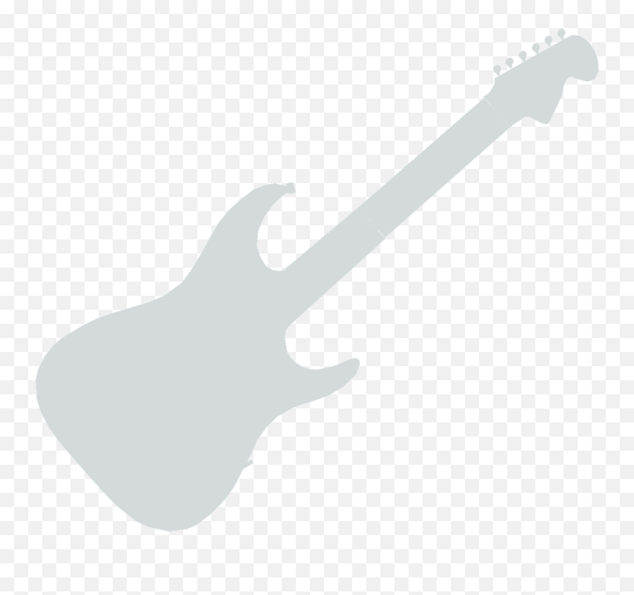 Guitar Electric Silhouette - Silueta De Guitarra Electrica Png,Guitar Silhouette Png