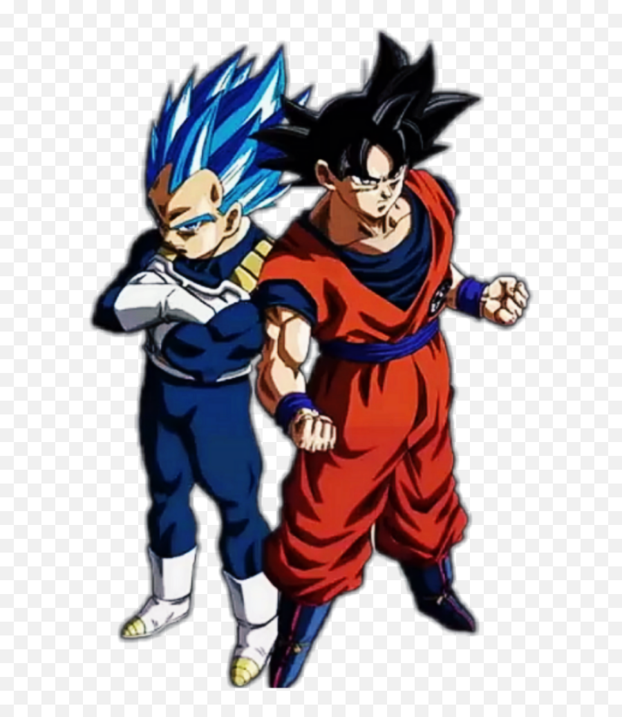 Ui Goku And Vegeta - Goku Ultra Instinct Vegeta Blue Png,Goku Transparent