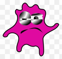 Bacteriacartoonmonstervirusbacterium - Free Image From Transparent Cartoon Germ Png,Bacteria Transparent Background