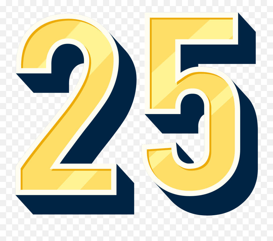 Png Images Transparent Background - Number 25 Logo Png,25 Png