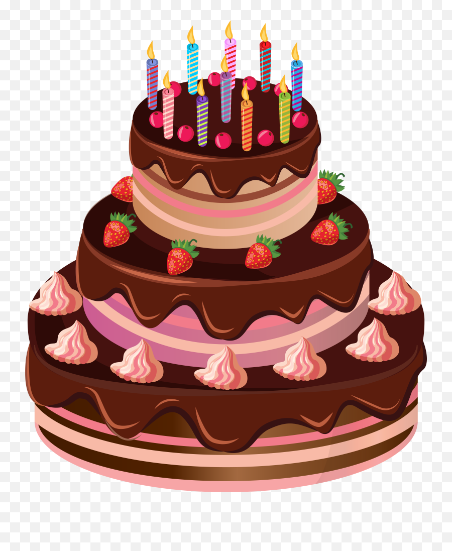 Birthday Cake Clip Art Png Kek