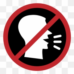 Silence - Quiet Icon Png,Silence Png