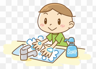 Wash Hands Clip Art - Wash Hands With Soap Clipart Png,Png Clip Art