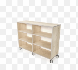 Kio Straight Mobile Bookcase - Mien Company Shelf Png,Bookcase Png