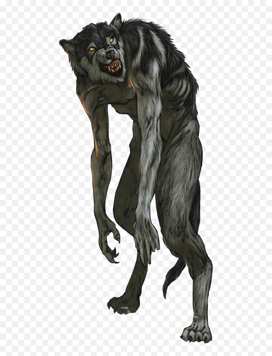 Action Figure Demon Animal Wolf Werewolf Clip Art - Werewolf Png,Demon Transparent Background