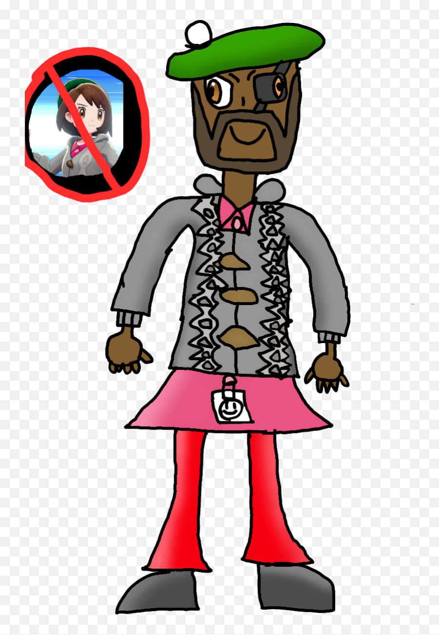 Demoman As A Galar Trainer Scottish Pokémon Know - Scottish Pokemon Trainer Demoman Png,Pokemon Trainer Png