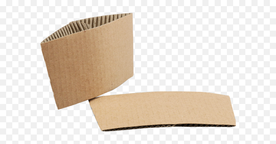 Sleeve Corrugated Cardboard Brown - Cardboard Cup Sleeve Png,Cardboard Png