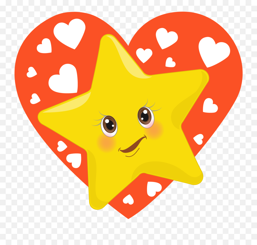 Star Emoji Clipart - Cute Emoticon Star Clip Art Png,Star Emoji Png