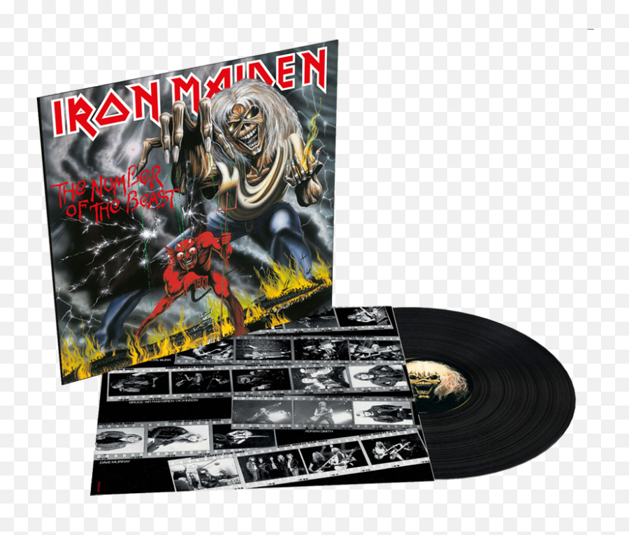 Iron Maiden - Iron Maiden The Number Of The Beast Lp Remaster Png,Iron Maiden Png