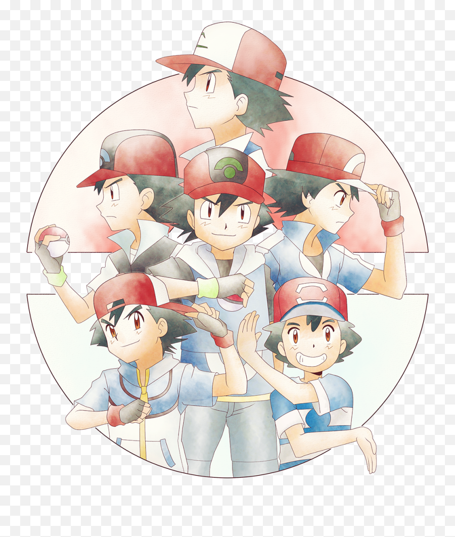 Pokemon Ash Ketchum - Cartoon Png,Ash Ketchum Transparent