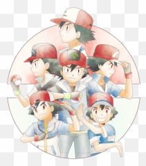 Pokemon Ash Ketchum - Cartoon png