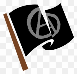 Anarchist Black Flag Free Svg - Taj Mahal Png,Anarchy Symbol Png