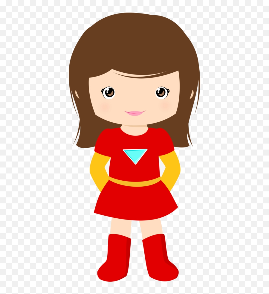 Transparent Clipart Girl - Superhero Girl Clipart Png,Girl Transparent