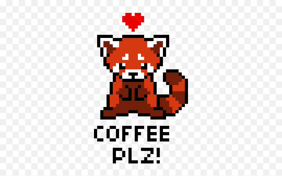 Red Panda Pixel Art Maker - Pixel Art Red Panda Png,Red Panda Png