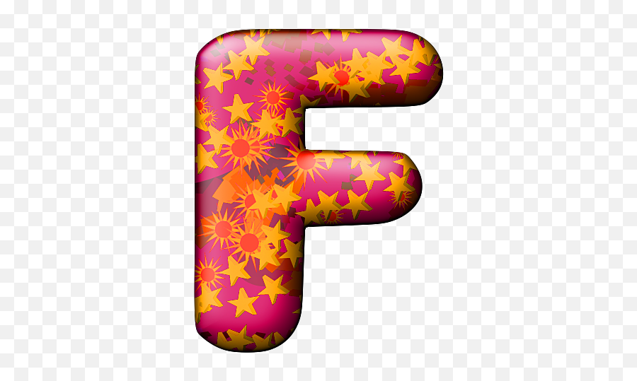 Presentation Alphabets Party Balloon Warm Letter F Png