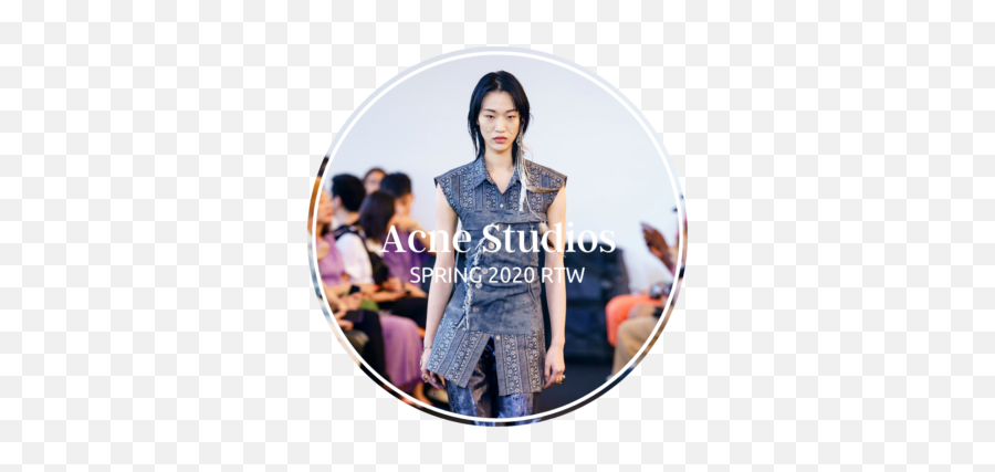 Fashion Week U2013 Herdlessly - Spring Ready To Wear 2018 Acne Studios Png,Fashion Show Png