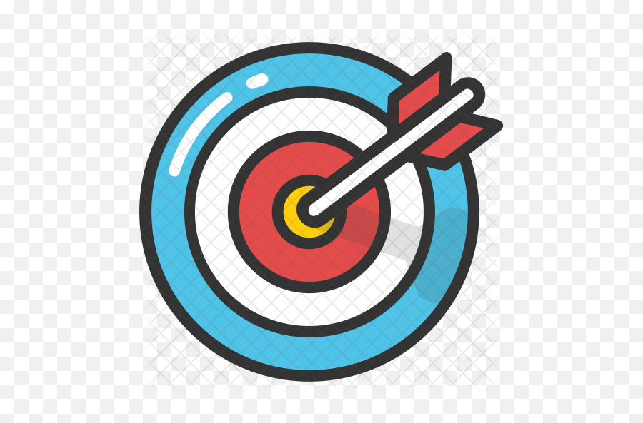 Objective Icon Png - Target Icon,Bullseye Png