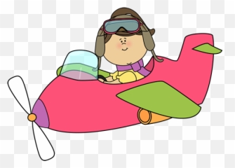 Airplane Clip Art - Airplane Images Fly A Plane Clipart Png,Airplane Clipart Transparent Background