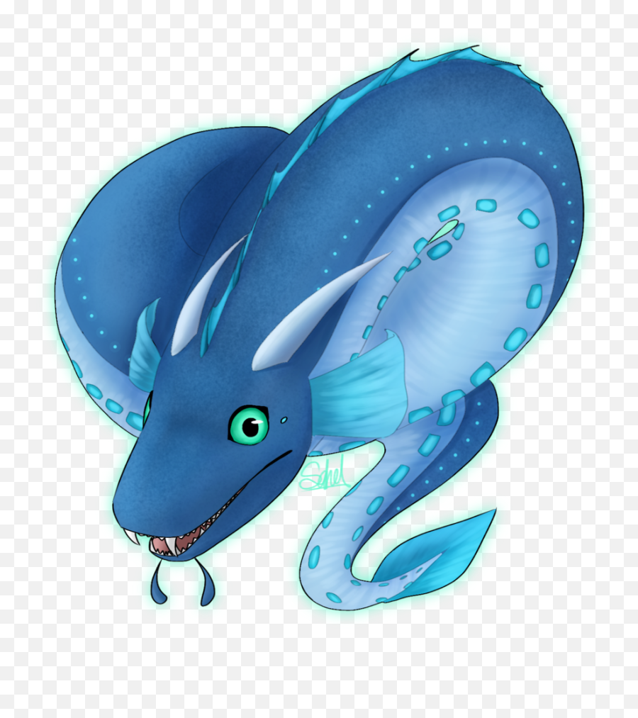 Blue Crescent Eel Cm By Sahel - Solitude Inflatable Portable Network Graphics Png,Eel Png