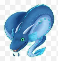 Blue Crescent Eel Cm By Sahel - Solitude Inflatable Portable Network Graphics Png,Eel Png