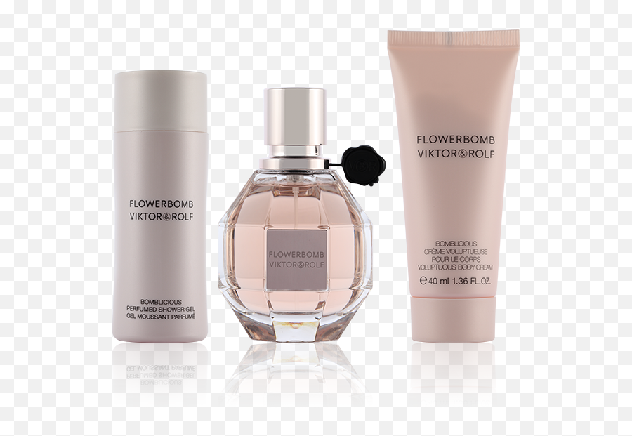 Viktor U0026 Rolf Flowerbomb Eau De Parfum 50 Ml Sg Bc 40 Set - Solution Png,Rolf Png