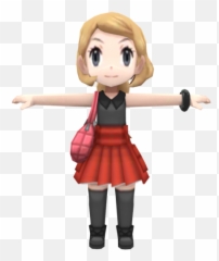 Npc Pokemon Free 3d Model - Dae Fbx Free3d Pokemon Red 3d Png,Npc Png