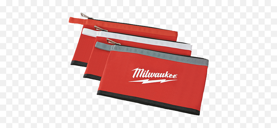 3pk - Zipper Pouch Milwaukee Tools Png,Zipper Transparent