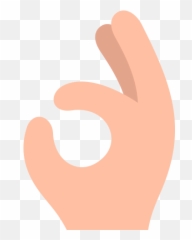 Download Emoji - Okay Illustration Full Size Png Image Sign Language,Okay Png