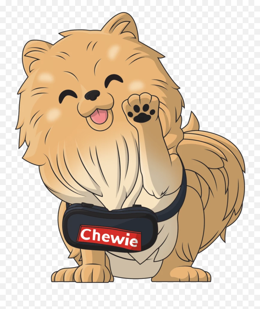 Chewie The Pomeranian - Dog Youtooz Png,Pomeranian Png