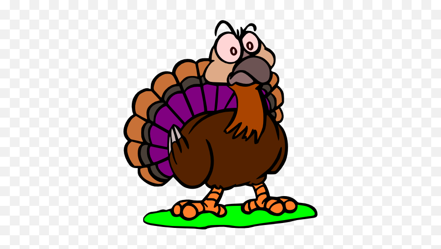 Download Thanksgiving Turkey Clip Art - Angry Turkey Clip Coloring Pages For Kids Png,Turkey Transparent