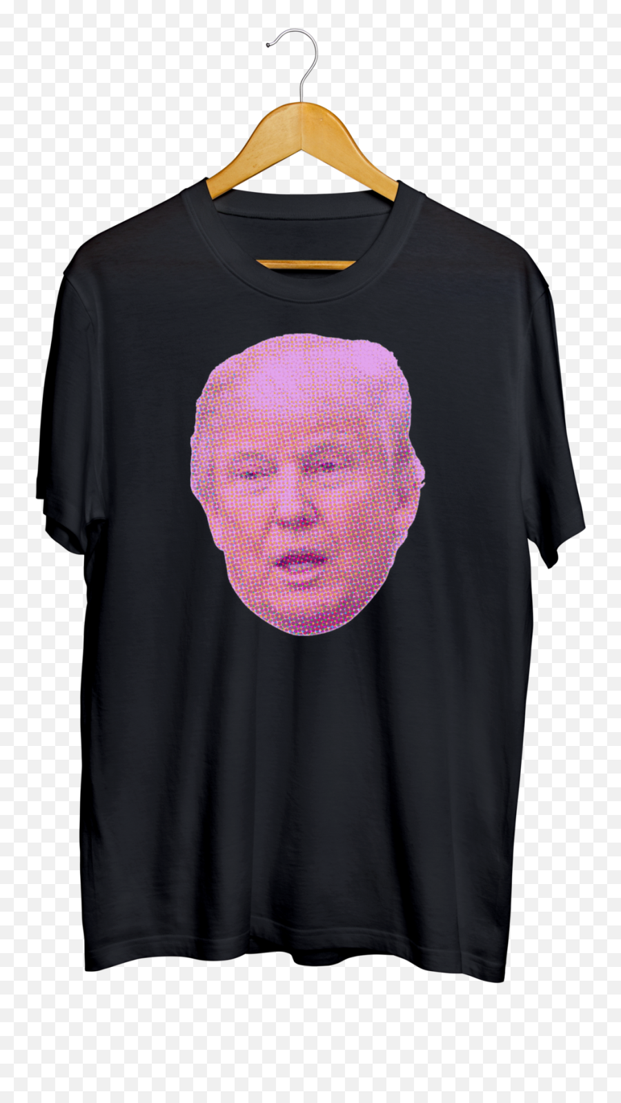 Donald Trump Halftone Face T - Shirt Blusa Call Of Duty Mobile Png,Donald Trump Face Transparent