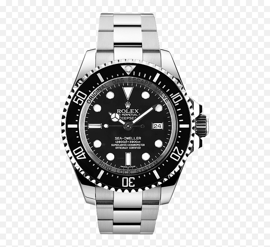 Download - Rolex Oyster Perpetual Date Sea Dweller Png,Watch Png