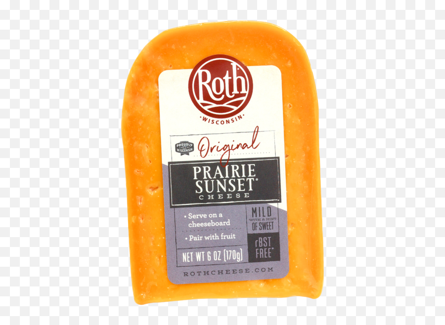 Prairie Sunset Cheese - Mild With A Hint Of Sweet Roth Cheese Product Label Png,Sunset Transparent