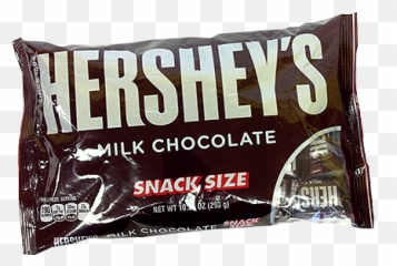 Download Hd Hersheys Milk Chocolate Snack Size Candy Bars 10 - Types Of png