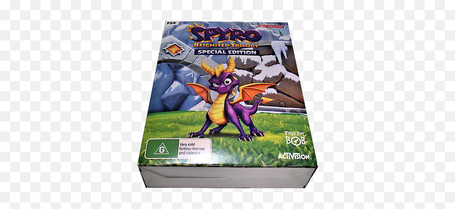 Spyro Reignited Trilogy Special Edition Sony Ps4 Complete - Spyro Reignited Trilogy Case Png,Spyro Transparent